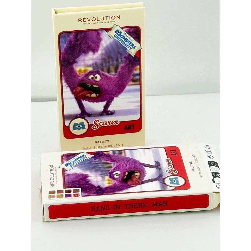 Makeup Revolution Monsters University Scarer Art Eyeshadow Palette. New In Box